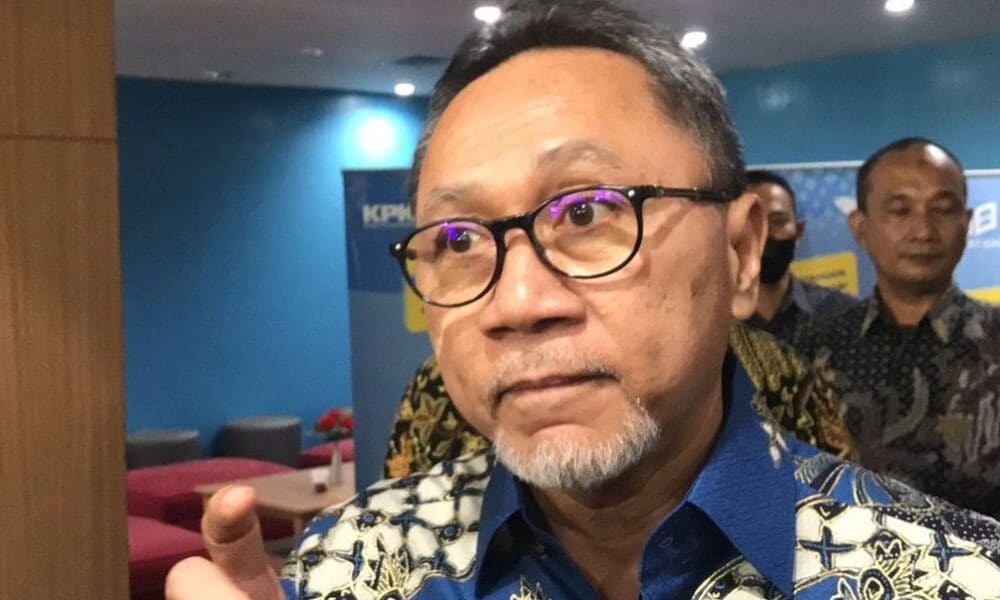 Menteri Perdagangan Zulkifli Hasan [voi]