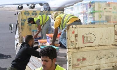 Bantuan kemanusiaan untuk Palestina sampai di El Arish, Mesir [voi]
