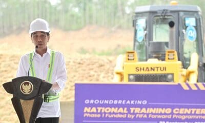 Presiden Jokowi resmikan Groundbreaking sekolah pertama Di IKN [setkab]