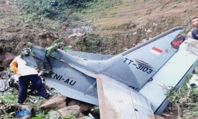 Pesawat TNI AU kecelakaan di Pasuruhan [viva]