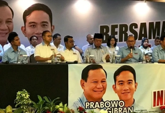 Tim pemenangan Prabowo-Gibran di Pilpres 2024 [antara]