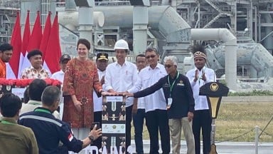Presiden Jokowi resmikan Tangguh Train 3 [bisnis]
