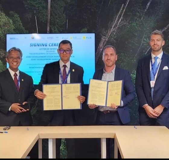 PT PLN (Persero) sepakat mengadakan kerja sama bersama perusahaan hidrogen yang berasal dari Perancis, Hydrogen De France (HDF Energy) [kabarbumn]