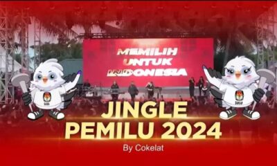 Band Cokelat bawakan lagu jingle Pemilu 2024 [beritasatu]