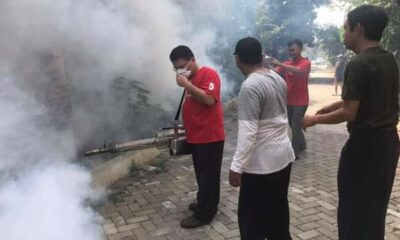 Ilustrasi fogging di Bekasi [monitor]