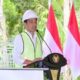 Presiden Joko Widodo telah resmikan ribuan Base Transceiver Station (BTS) 4G Bakti beserta pengoperasian Satelit Republik Indonesia 1 (Satria-1) di Kabupaten Kepulauan Talaud, Sulawesi Utara, Kamis (28/12/2023) [rm]