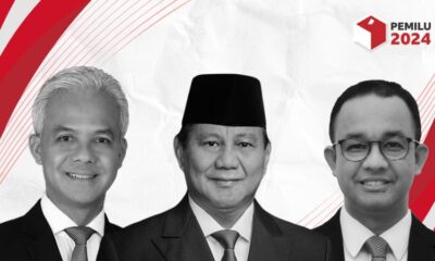 Capres 2024, Ganjar, Prabowo, Anies bbc]