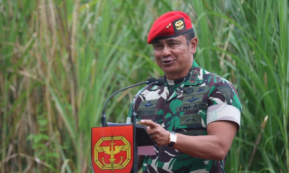 Panglima Komando Daerah (Kodam) Militer XII Tanjungpura Mayjen TNI Iwan Setiawan [harmasnews]