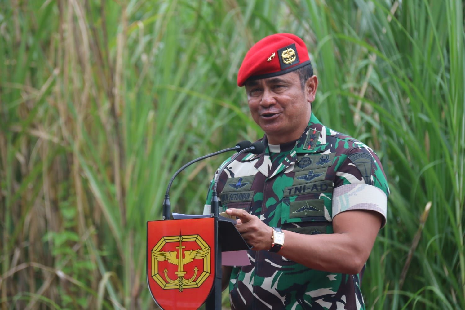 Panglima Komando Daerah (Kodam) Militer XII Tanjungpura Mayjen TNI Iwan Setiawan [harmasnews]