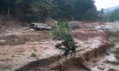 Obyek wisata mata air Cipondok yang berlokasi di Desa Pasanggrahan Kecamatan Kasomalang, Kabupaten Subang, Jawa Barat terjadi tanah longsor pada hari Minggu (7/1/2024) sekitar jam 17.30 WIB [lampusatu]
