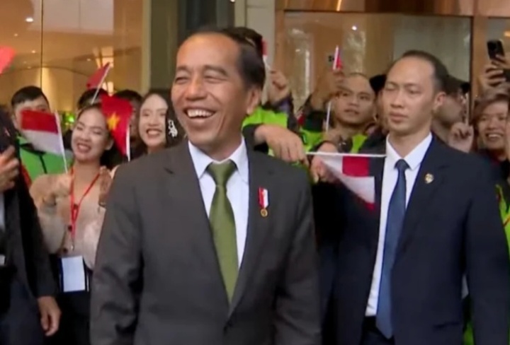 Presiden Joko Widodo mengadakan pertemuan bilateral bersama Presiden Vietnam Vo Van Thuong [setkab]