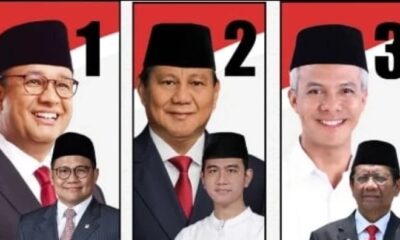 Capres-cawapres 2024, Anies-Muhaimin, Prabowo-Gibran, Ganjar-Mahfud MD [nu]