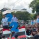 Prabowo Subianto dan Gibran Rakabuming Raka gelar kampanye di Semarang, Minggu (28/1/2023) [suara]