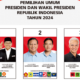 Surat suara pemilihan Capres dan Cawapres Di Pemilu 2024 [kompas]