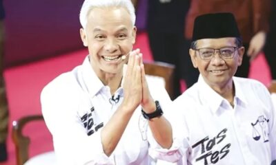 Paslon capres-cawapres nomor urut 3 yakni Ganjar Pranowo dan Mahfud MD gelar kampanye akbar di Semarang [jawapos]