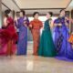 Gaun Cheongsam khas imlek 2024 dari tenun endek dan material silk [tribunnews]