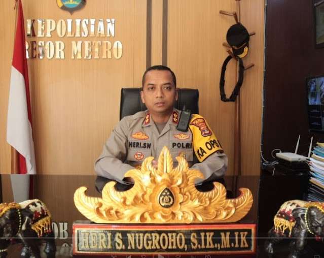 Kapolres Metro AKBP Heri Sulistyo Nugroho [rri]