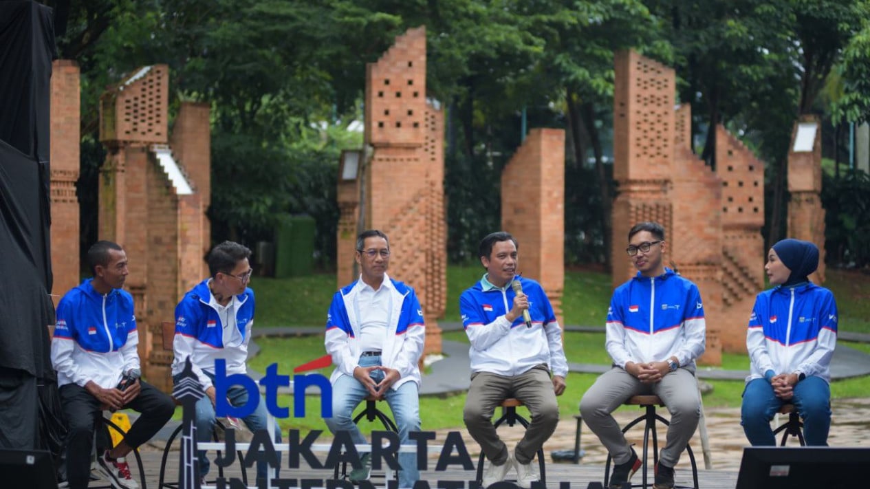 Launching event Jakarta International Marathon (Jakim) 2024 [viva]
