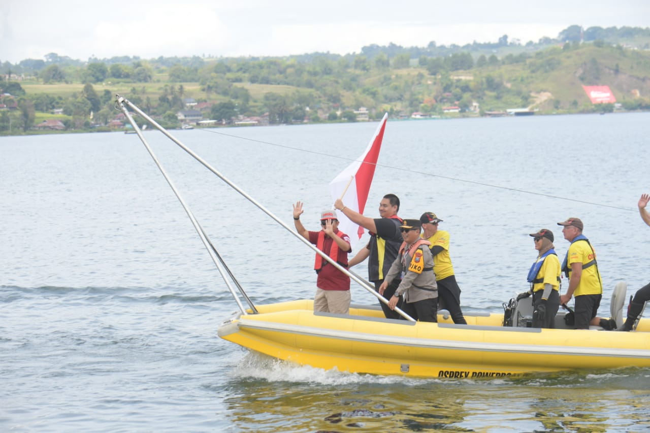 Menteri Pemuda dan Olahraga (Menpora), Dito Ariotedjo pada hari Minggu pagi (3/3/2024) hadir dalam pembukaan pelaksanaan Kejuaraan Dunia F1 Powerboat 2024 [kemenpora]