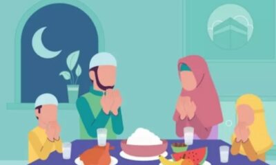 Ilustrasi makan sahur saat Ramadhan [kilat]