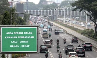 Ada libur Nasional, Jum'at besok ganjil genap di Jakarta ditiadakan [liputan6]
