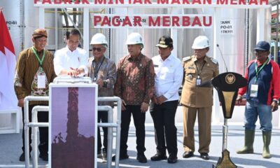 Presiden Joko Widodo telah meresmikan Pabrik Minyak Makan Merah di Sumatera Utara [setkab]