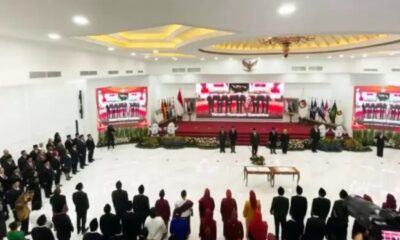 Hari ini KPU melantik komisioner KPU Maluku dan 37 KPU Kabupaten/Kota, Minggu (24/3/2024) [beritasatu]