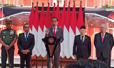 Presiden Joko Widodo memberikan keterangan pers menjelang keberangkatannya ke Australia dalam rangka menghadiri KTT ASEAN-Australia, di Melbourne [rri]