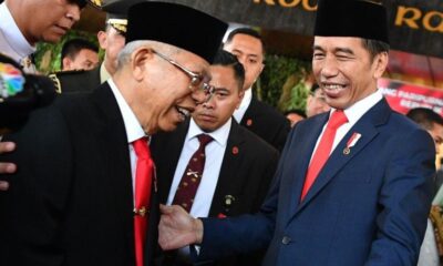 Presiden Joko Widodo dan Wapres Ma'ruf Amin [bbc]