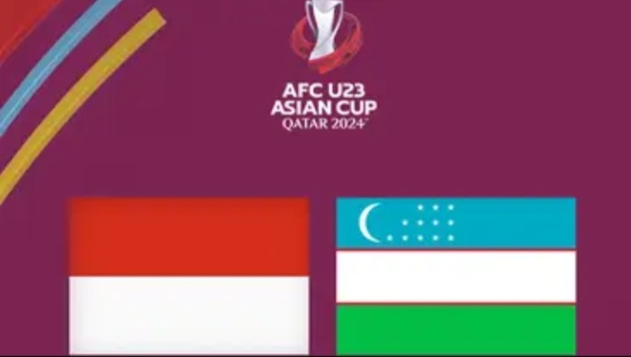 Indonesia vs Uzbekistan di semifinal Piala Asia U-23 2024 [bola]