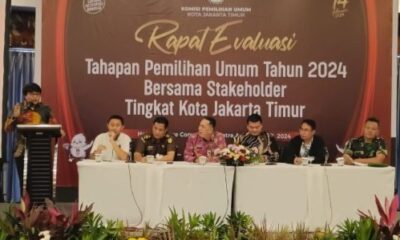 Rapat Evaluasi Tahapan Pemilu 2024 bersama Stakeholder Tingkat Kota Administrasi Jakarta Timur di Jakarta, Kamis (4/4/2024) [jpnn]