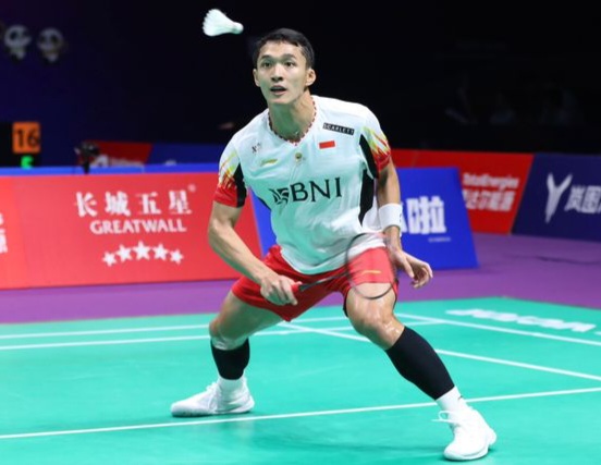 Jonatan Christie telah berhasil meraih gelar juara di ajang Thomas Cup 2024