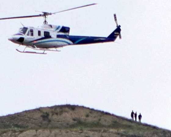 Helikopter yang membawa Presiden Iran Ebrahim Raisi jatuh [bbc]