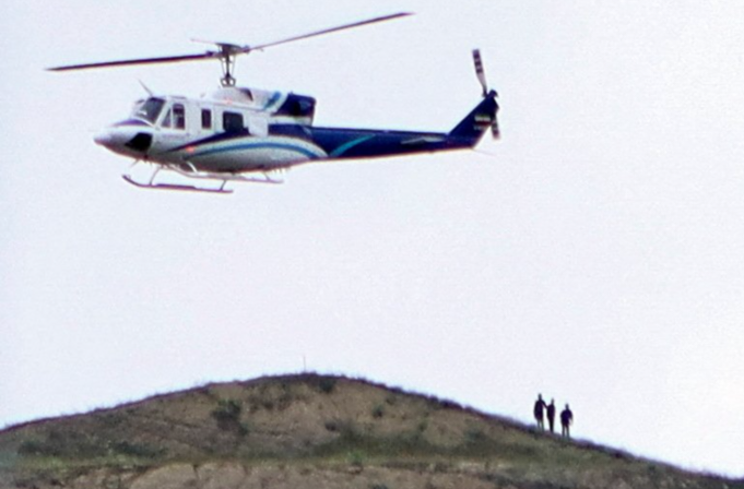 Helikopter yang membawa Presiden Iran Ebrahim Raisi jatuh [bbc]