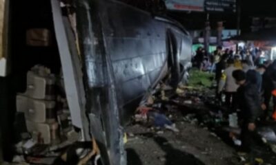 Rombongan Bus SMK Lingga Kencana Depok Mengalami Kecelakaan Di Subang, 4 Orang Tewas [disway]