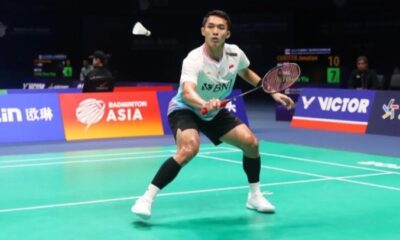 Jonatan Christie telah berhasil membuat Indonesia melaju ke final Thomas Cup 2024 [antara]