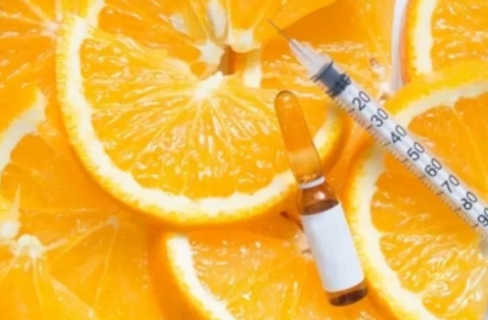 Ilustrasi suntik vitamin C [antaranews]