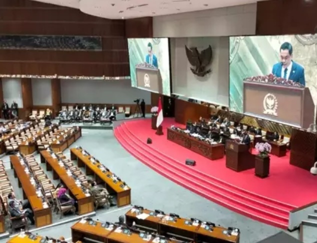 Peresmian usulan RUU inisiatif DPR tersebut telah disahkan di Sidang Paripurna Ke-18 [beritasatu]