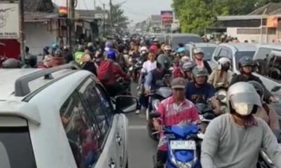 Ilustrasi kemacetan di Jalan Maruga Raya, Tangerang Selatan [inews]