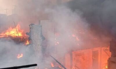 Ilustrasi kebakaran rumah di Kemayoran [sindonews]