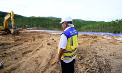 Menteri PUPR Basuki Hadimuljono menuturkan saat ini di Ibu Kota Nusantara, Kalimantan Timur curah hujannya tinggi [haikalteng]
