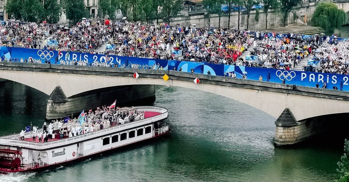 Sungai Seine Olimpiade Paris 2024 (Foto: instagram.com/@paris2024)