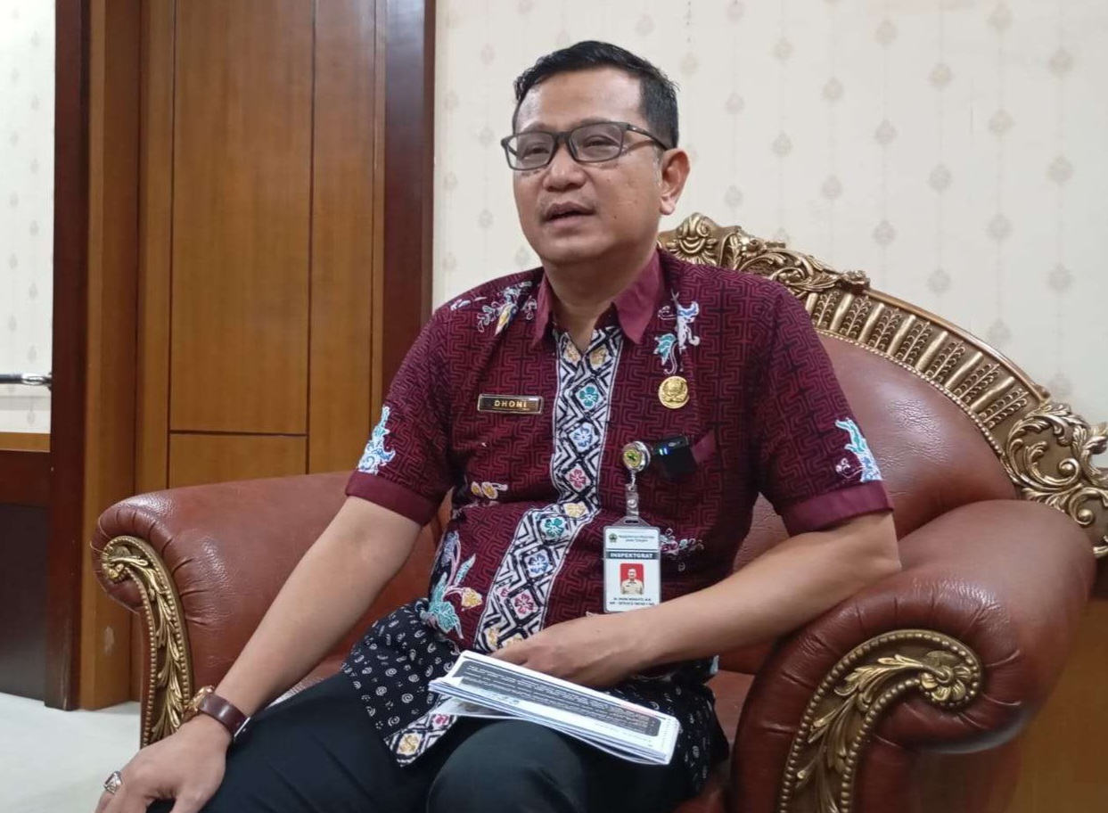 Inspektur Provinsi Jawa Tengah Dhoni Widianto tentang kasus Piagam Palsu di PPDB Jateng [rri]