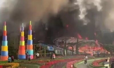 Kerugian dampak kebakaran di Taman Bunga Celosia Kecamatan Bandungan Kabupaten Semarang diprediksi nilainya lebih dari Rp 1 miliar [radarkudus]