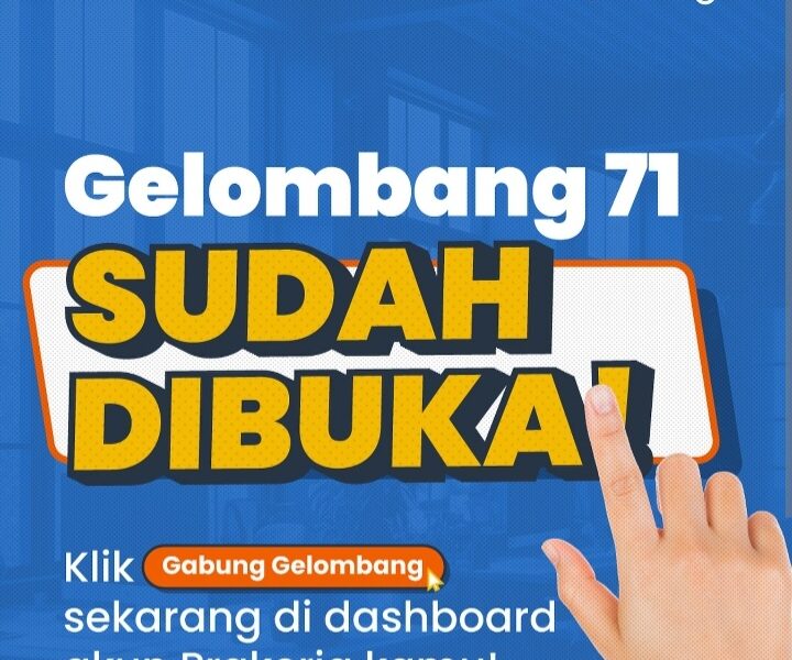 Pendaftaran Kartu Prakerja gelombang 71 telah dibuka pada Jumat (2/8/2024) sampai Senin (5/8/2024) jam 23.59 WIB [instagram]