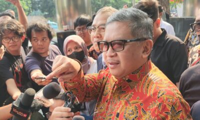 Sekretaris Jenderal (Sekjen) PDI-P Hasto Kristiyanto mengunjungi Gedung Merah Putih Komisi Pemberantasan Korupsi (KPK) pada hari Kamis (15/8/2024) [beritanasional]