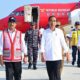 Presiden Jokowi perdana mendarat di bandara IKN [viva]