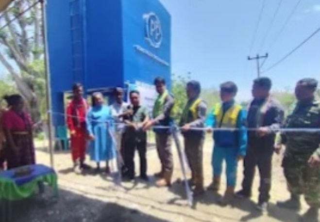 Bantuan air bersih di Desa Oelpuah [mediaadvokasi]