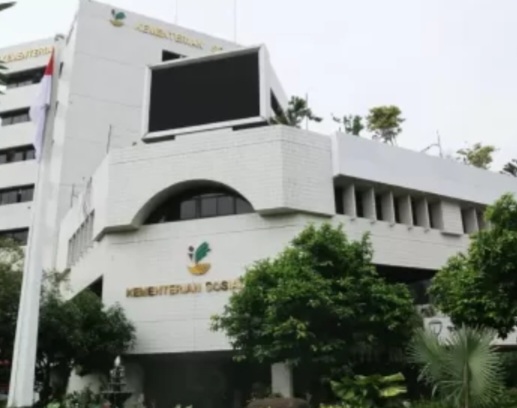 Gedung kemensos [sindonews]