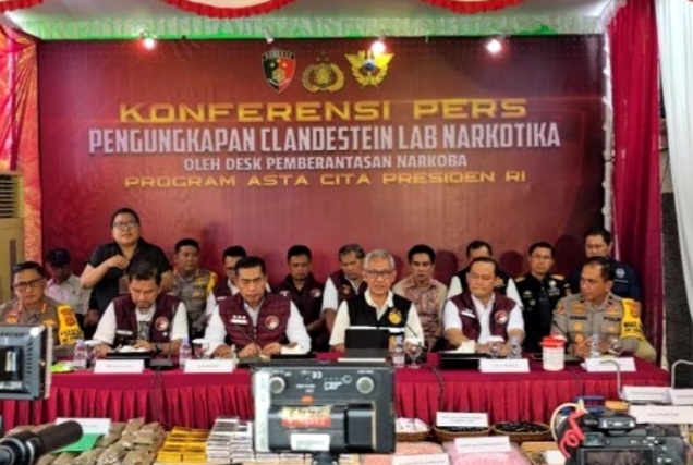 Pengungkapan Clandestine Lab Jaringan China-Bali [idntimes]